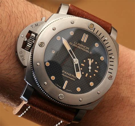 left handed panerai watches for sale|used panerai submersible.